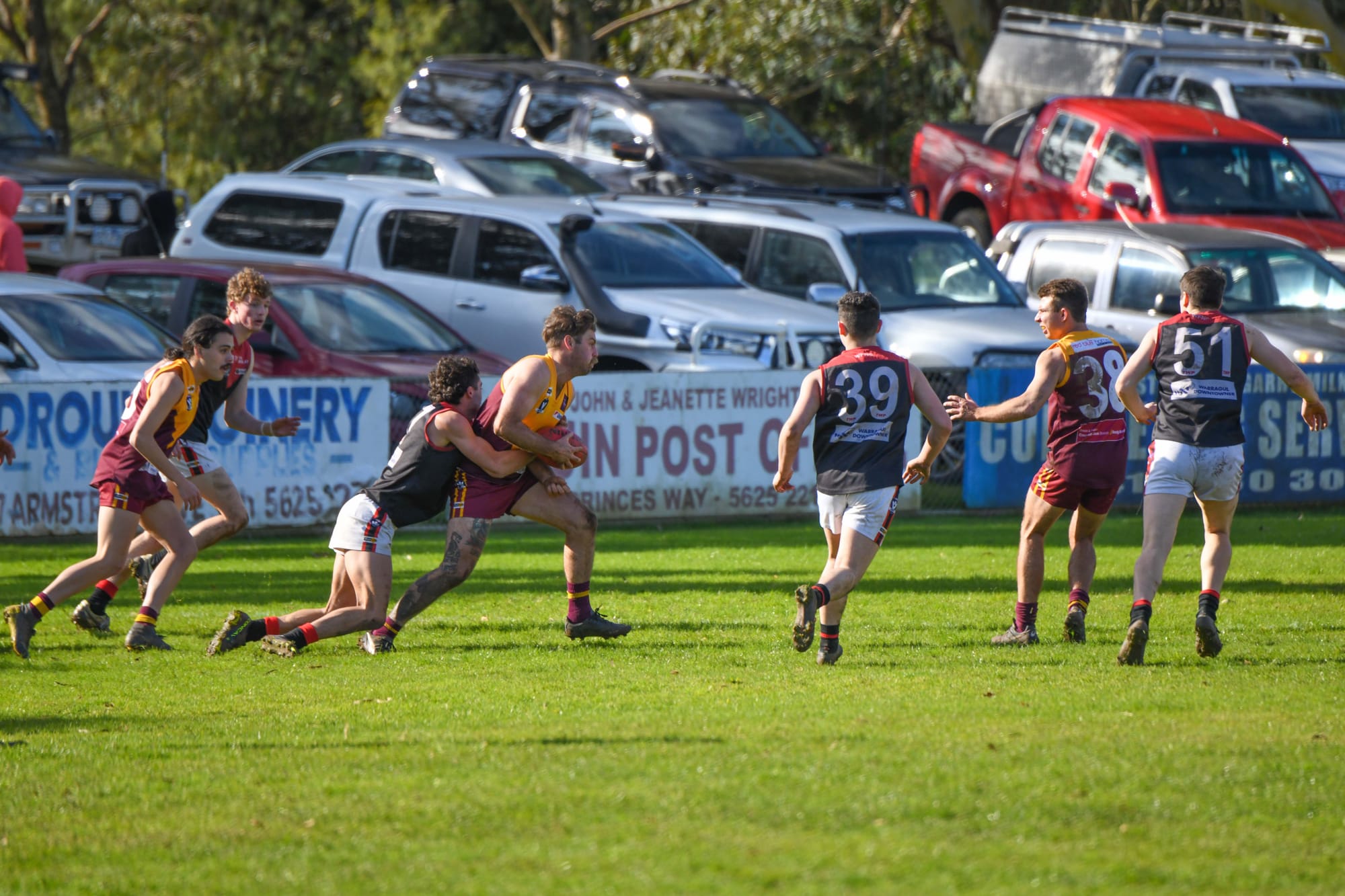 Football GFNL Reserves Drouin Vs. Warragul - 03.07.2022