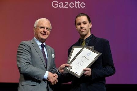 Top award for Alan