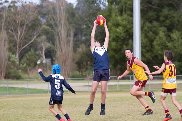 Football WGJFL (U14's) Drouin Gold Vs. Warragul Blues - 05.06.2021