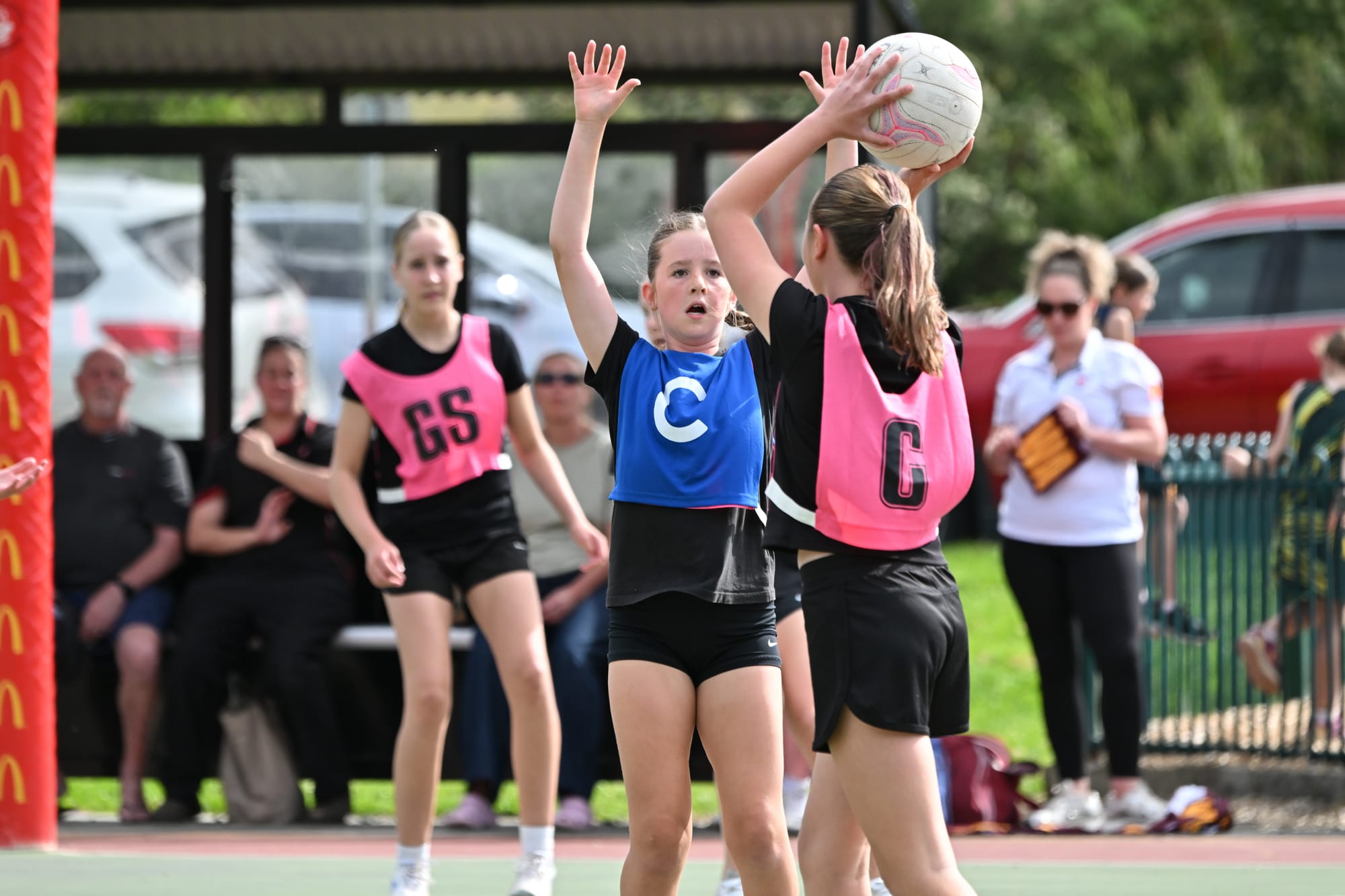 Monday Night Netball: Under 13 mixed Berry Blitz vs Strikers - December 8, 2025