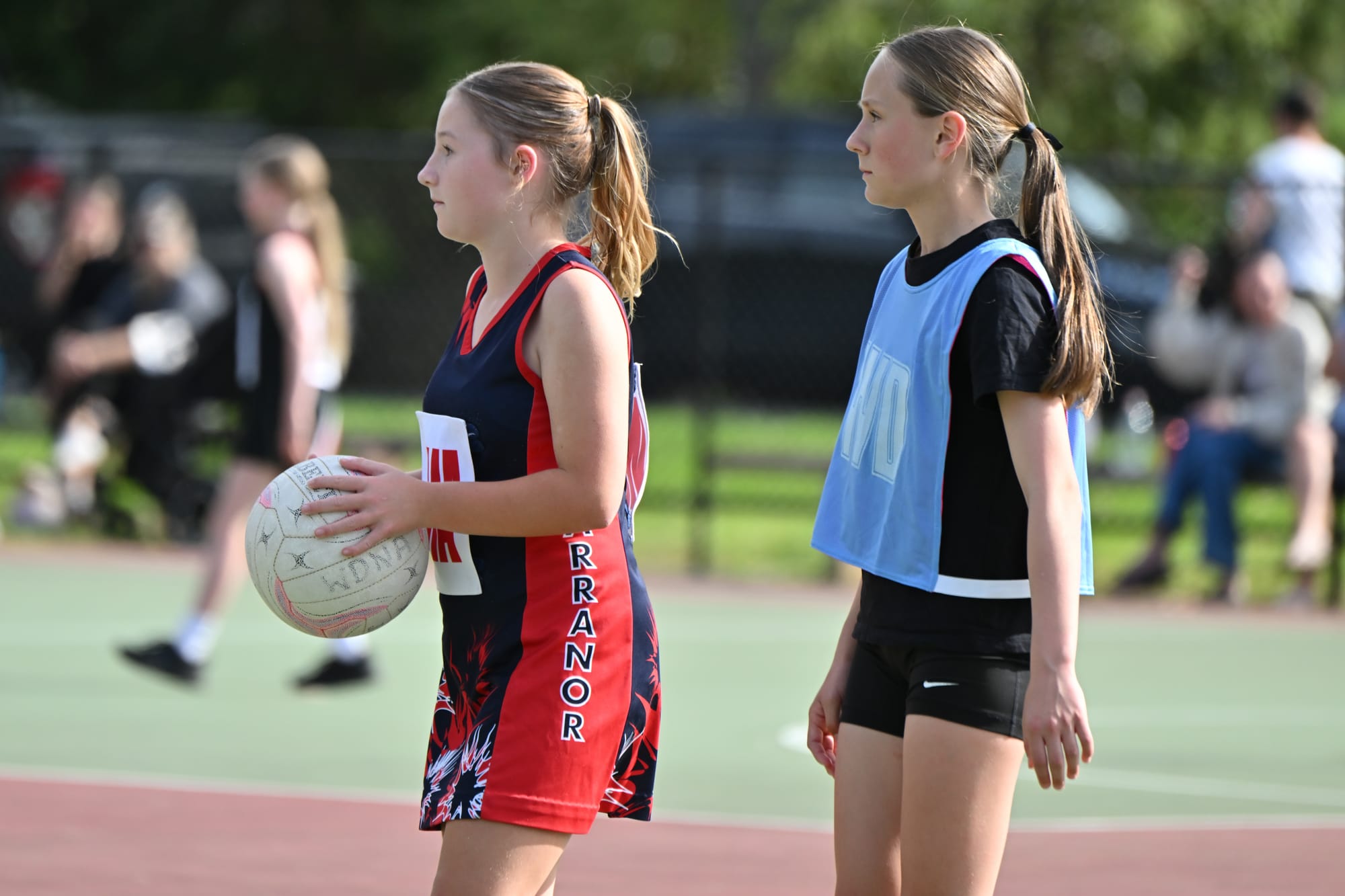 Monday Night Netball: Under 13 mixed, Mixed Lollies vs Warranor Onyx - December 2025