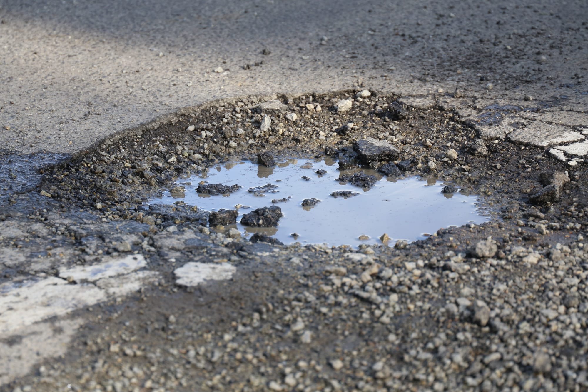 Focus on potholes, not speed