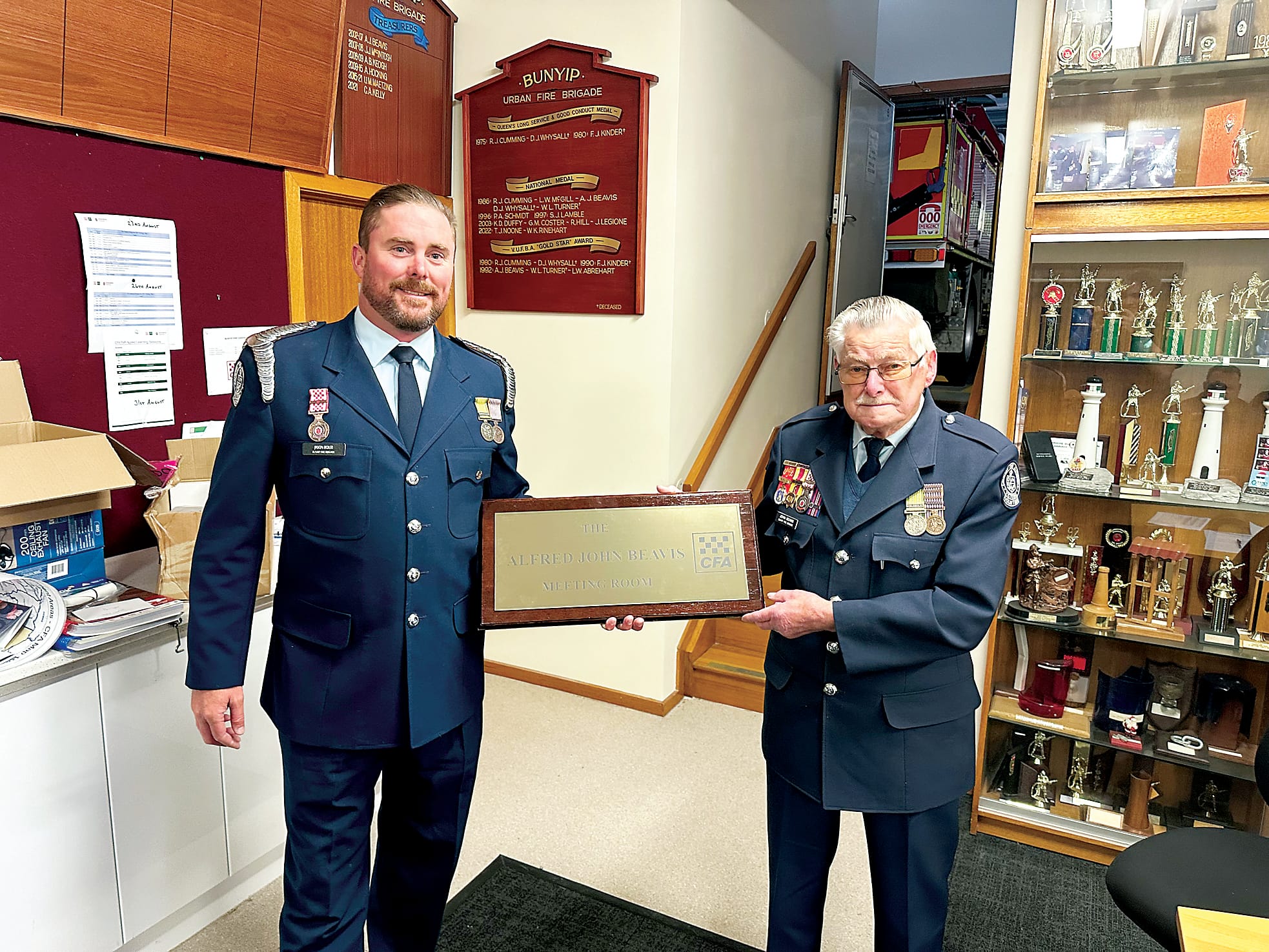 CFA legacy honoured