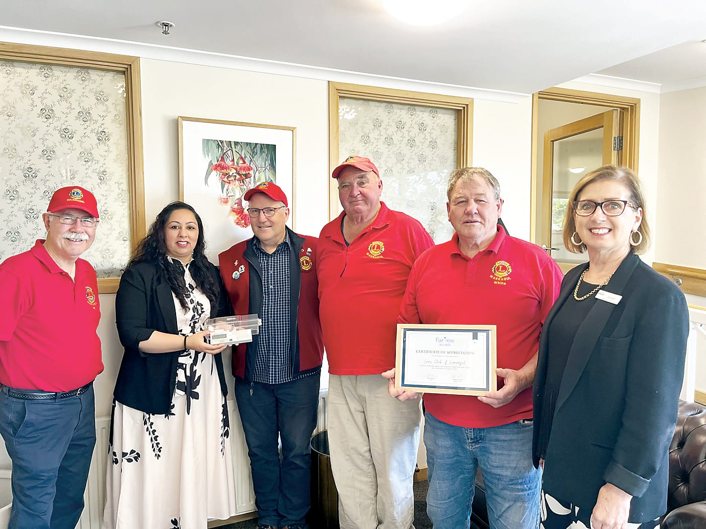 Lions praised