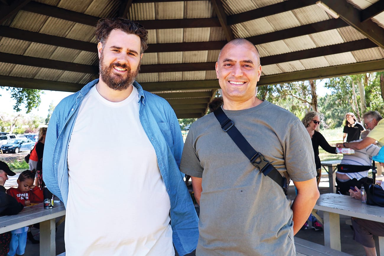Locals gather for survival day