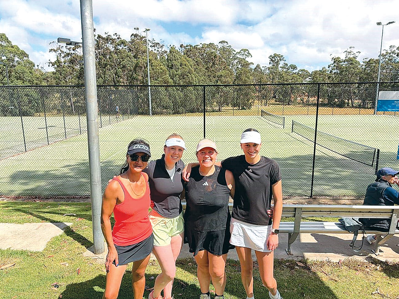 Women's doubles decided