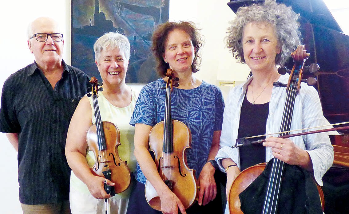 Piano quartets at Wesley