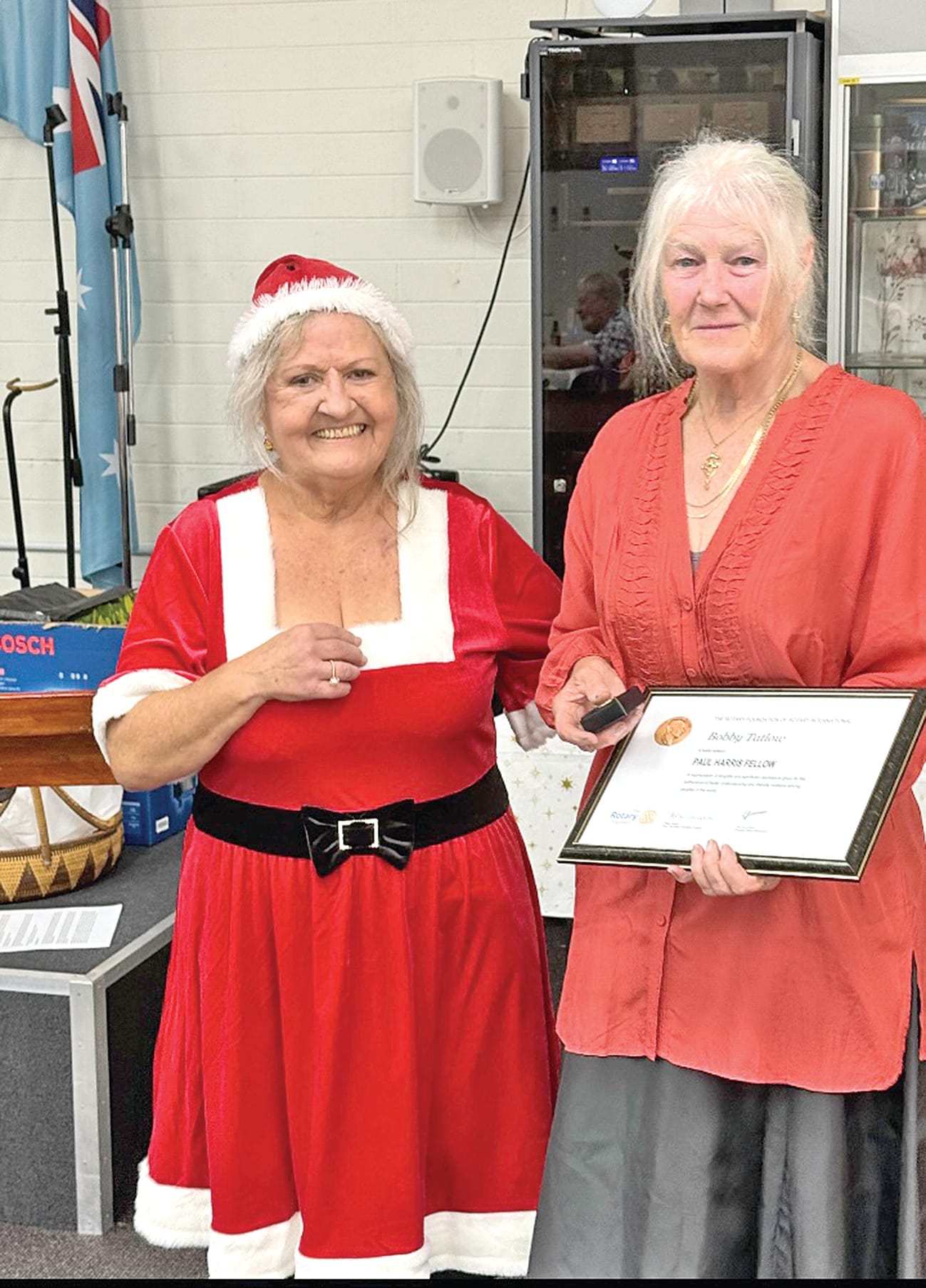 Rotary recognises contributors