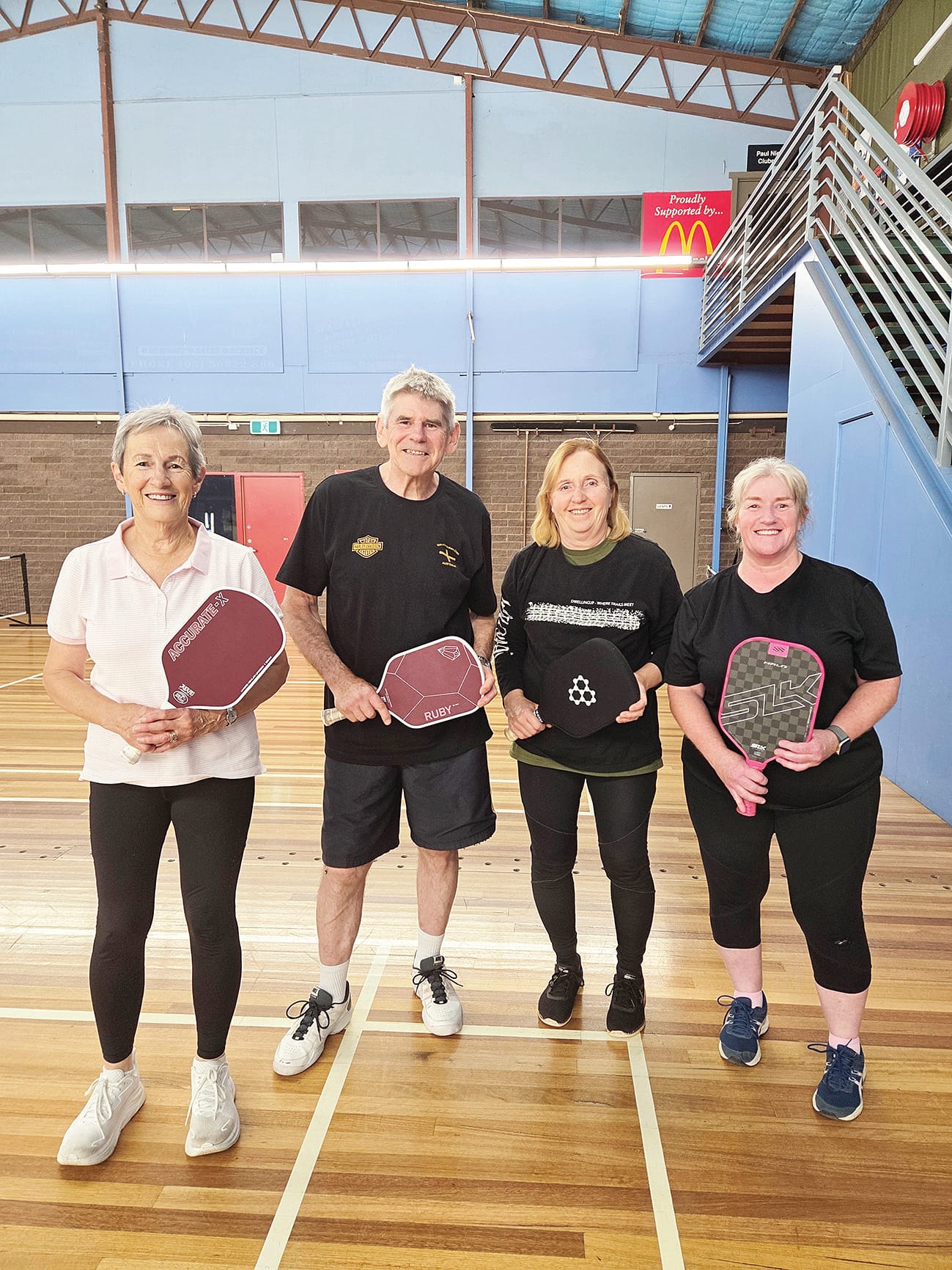 Pickleball round two