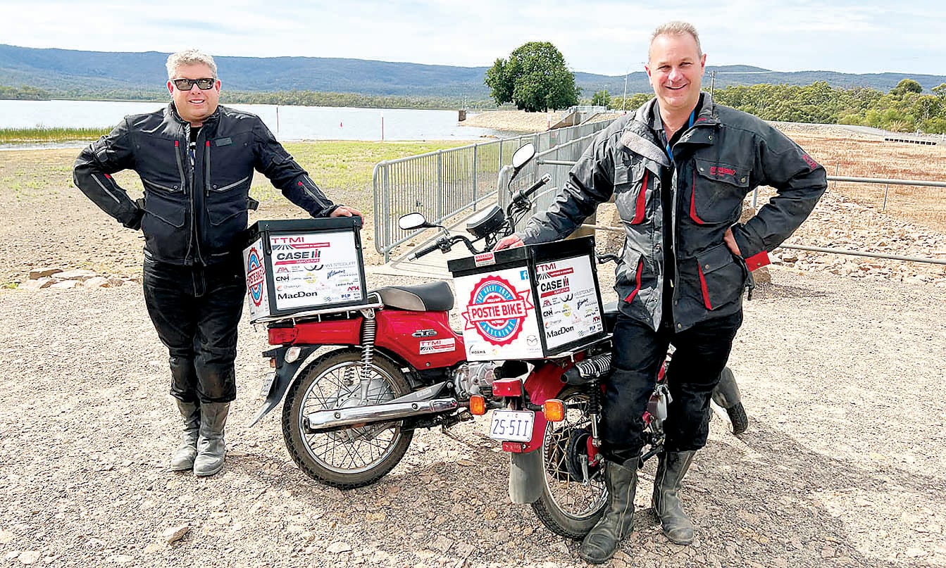 Postie bike adventure supports regional health