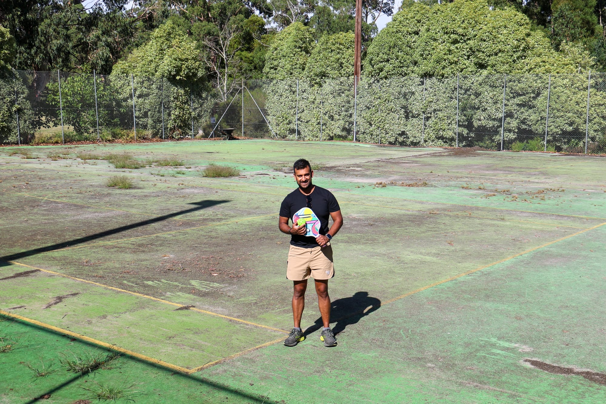 Pickleball craze takes over neglected courts
