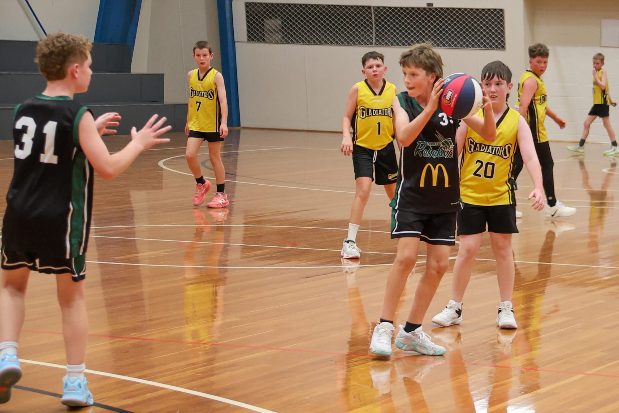 WDABA Under 12 Boys D2: Gladiators Trojans vs Rebels Thunder - 6 March, 2026