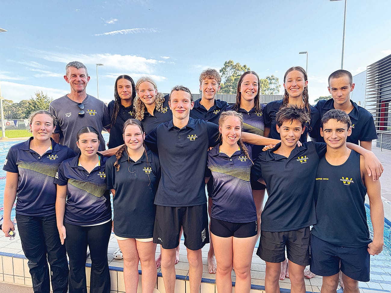 Swim club smashes record