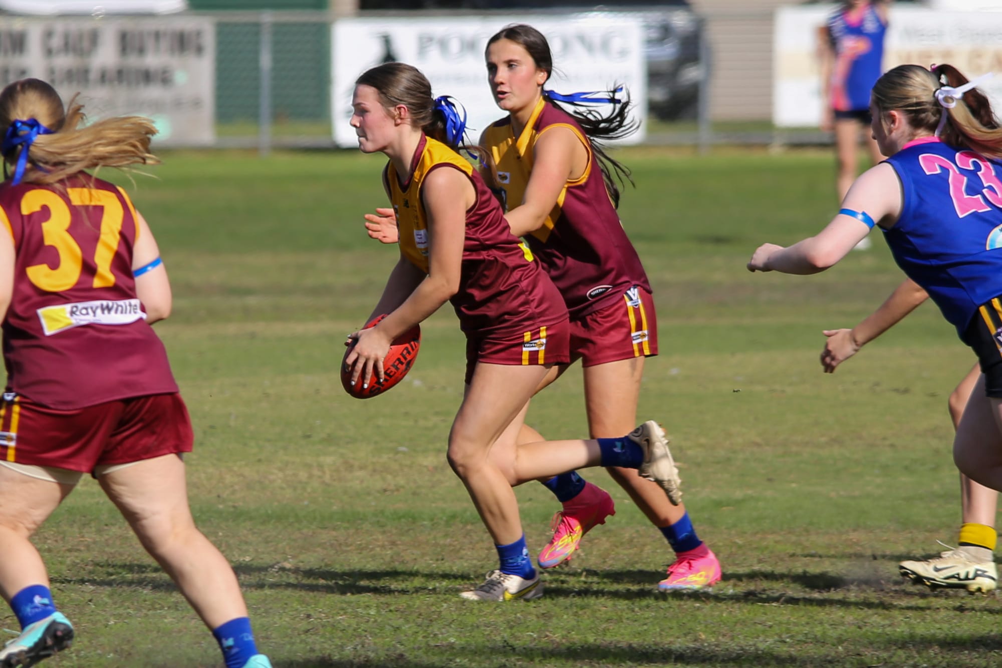 Female footy's new look