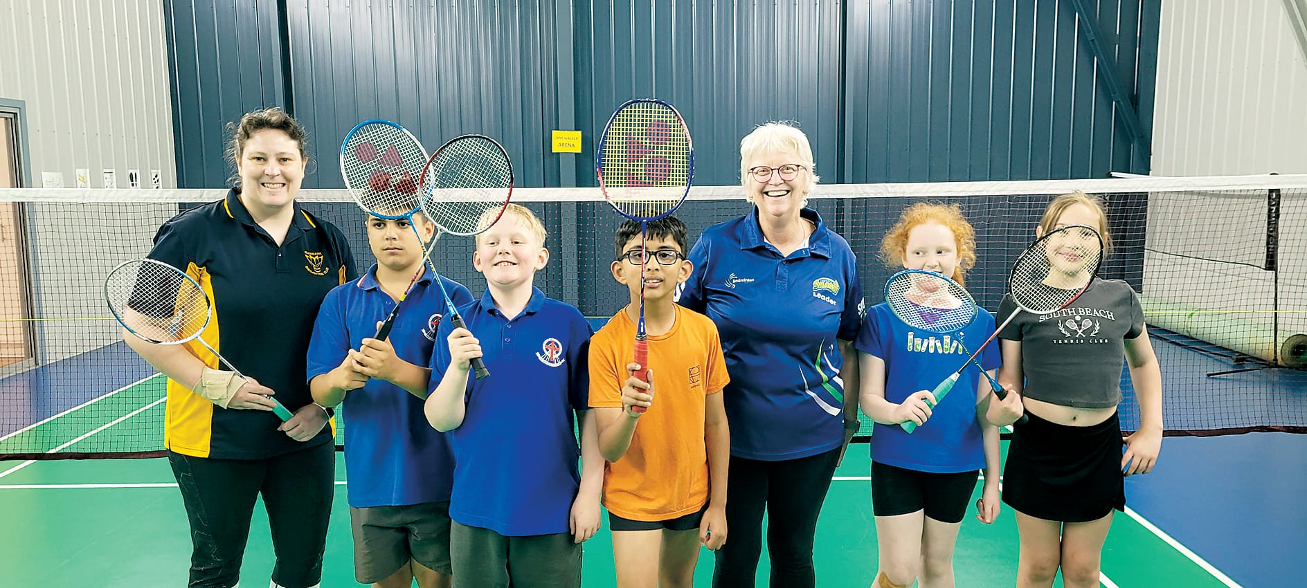 Give badminton a shot