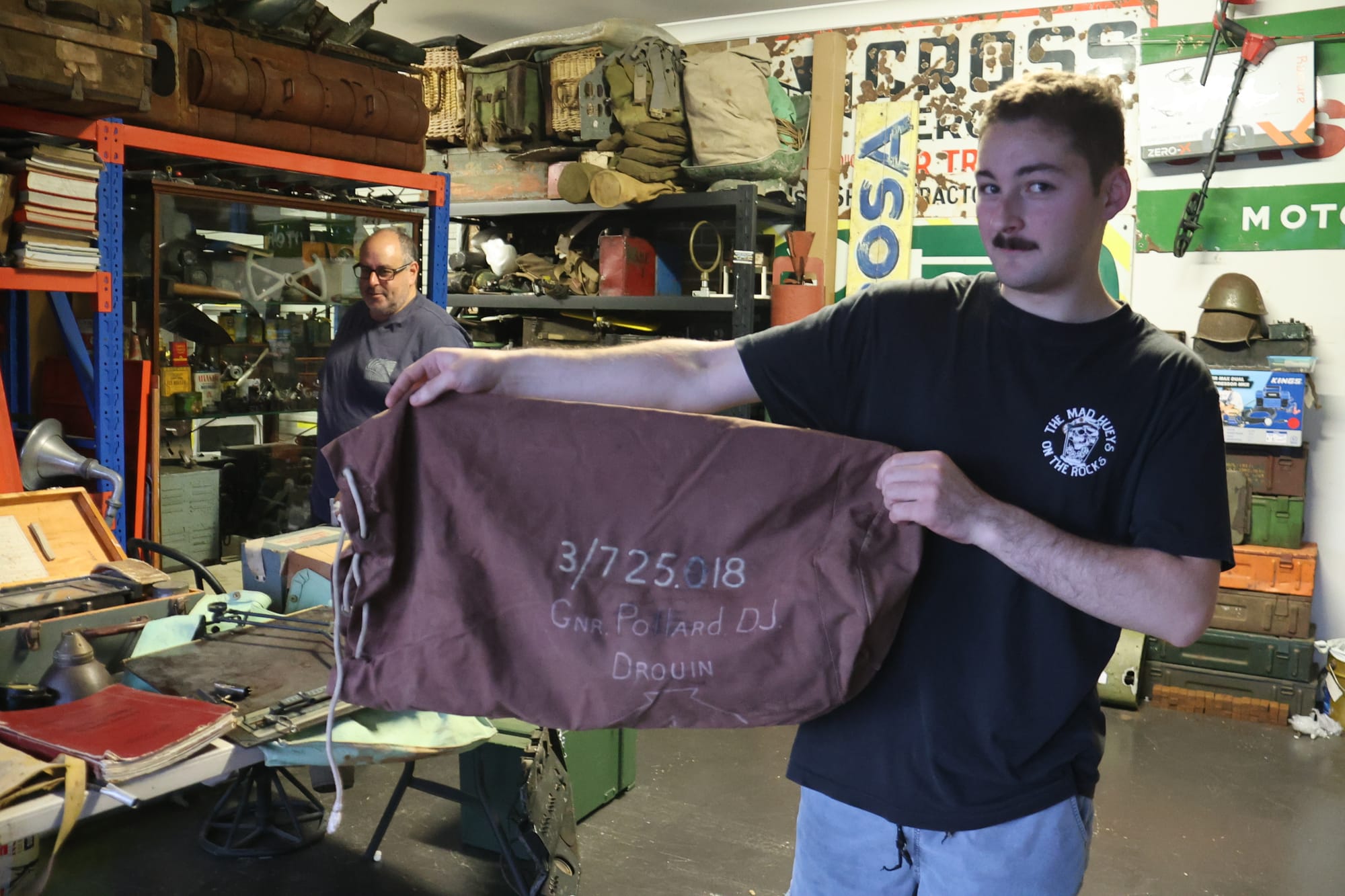 David Perrot war memorabilia - April 28, 2026