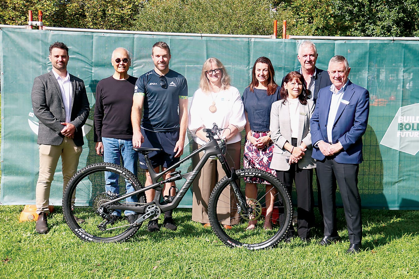 Pumped up for new bike track