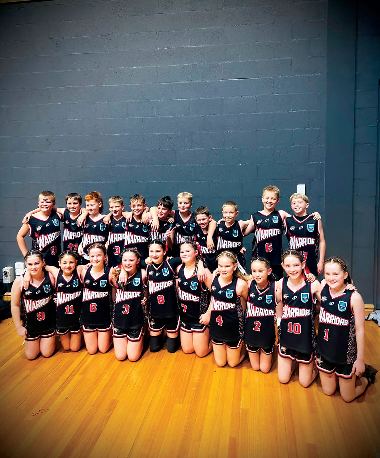 Junior basketball champs