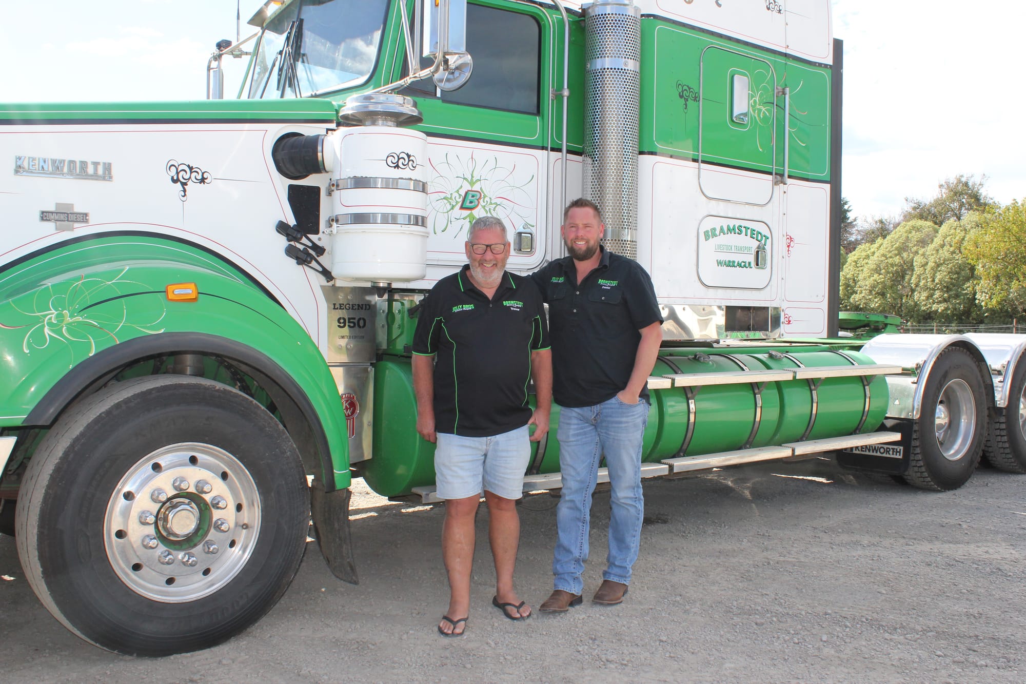 Three generations on the road