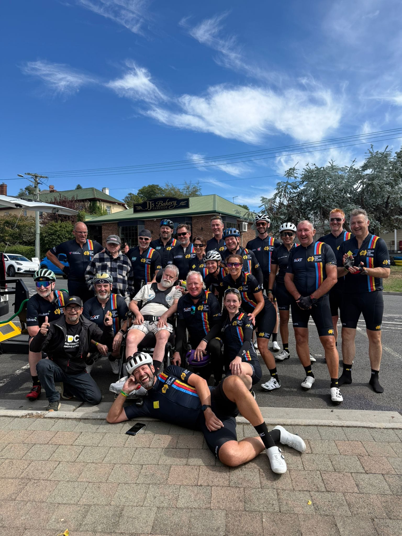 Cindy tackles Tour de Cure