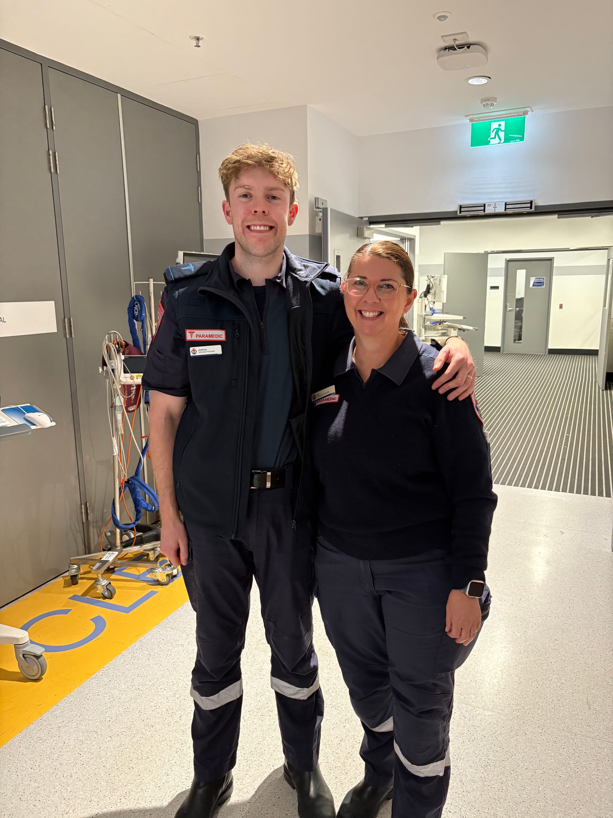 Paramedic mum inspires son to join the frontline