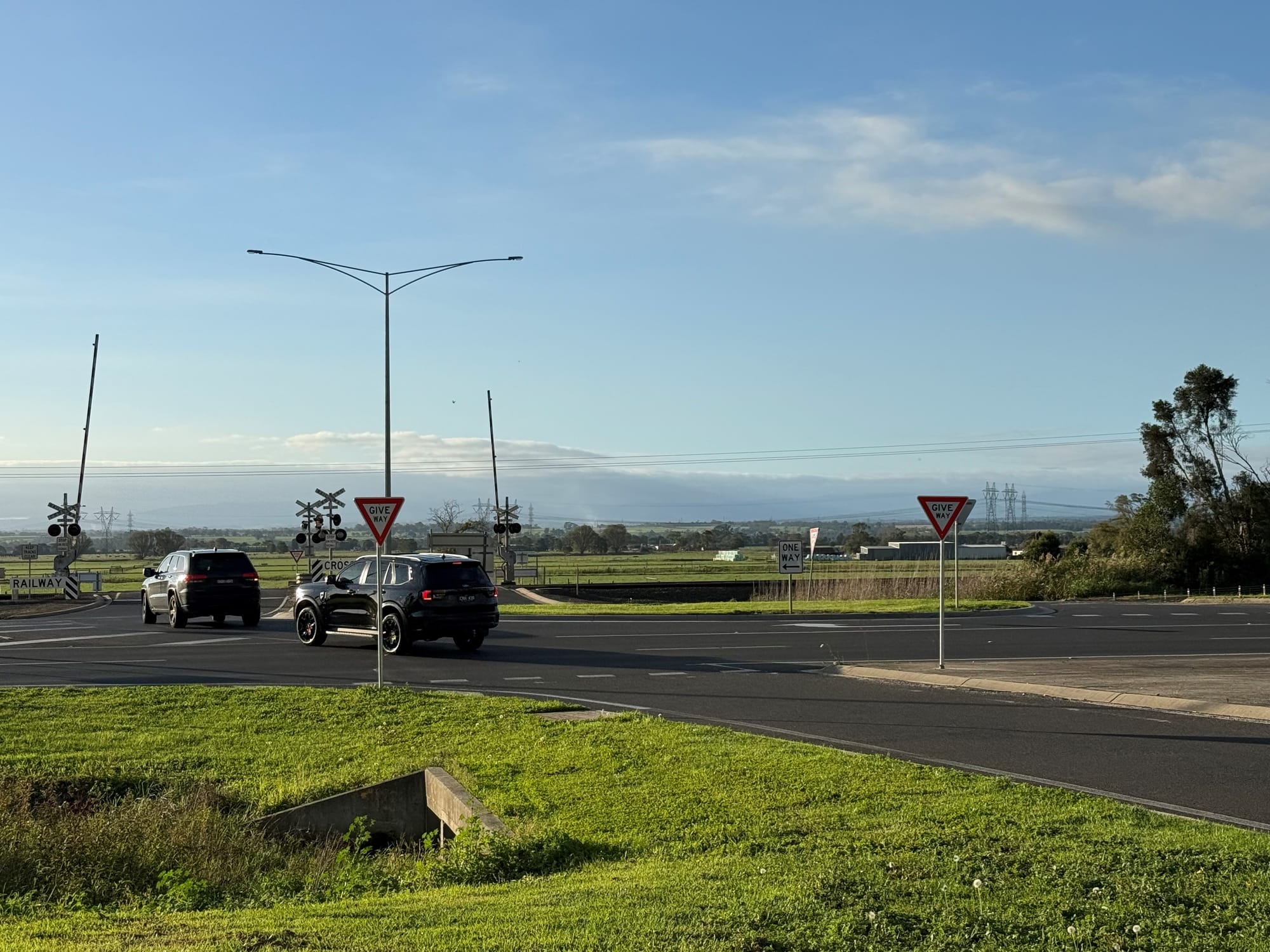 New traffic signals for Trafalgar
