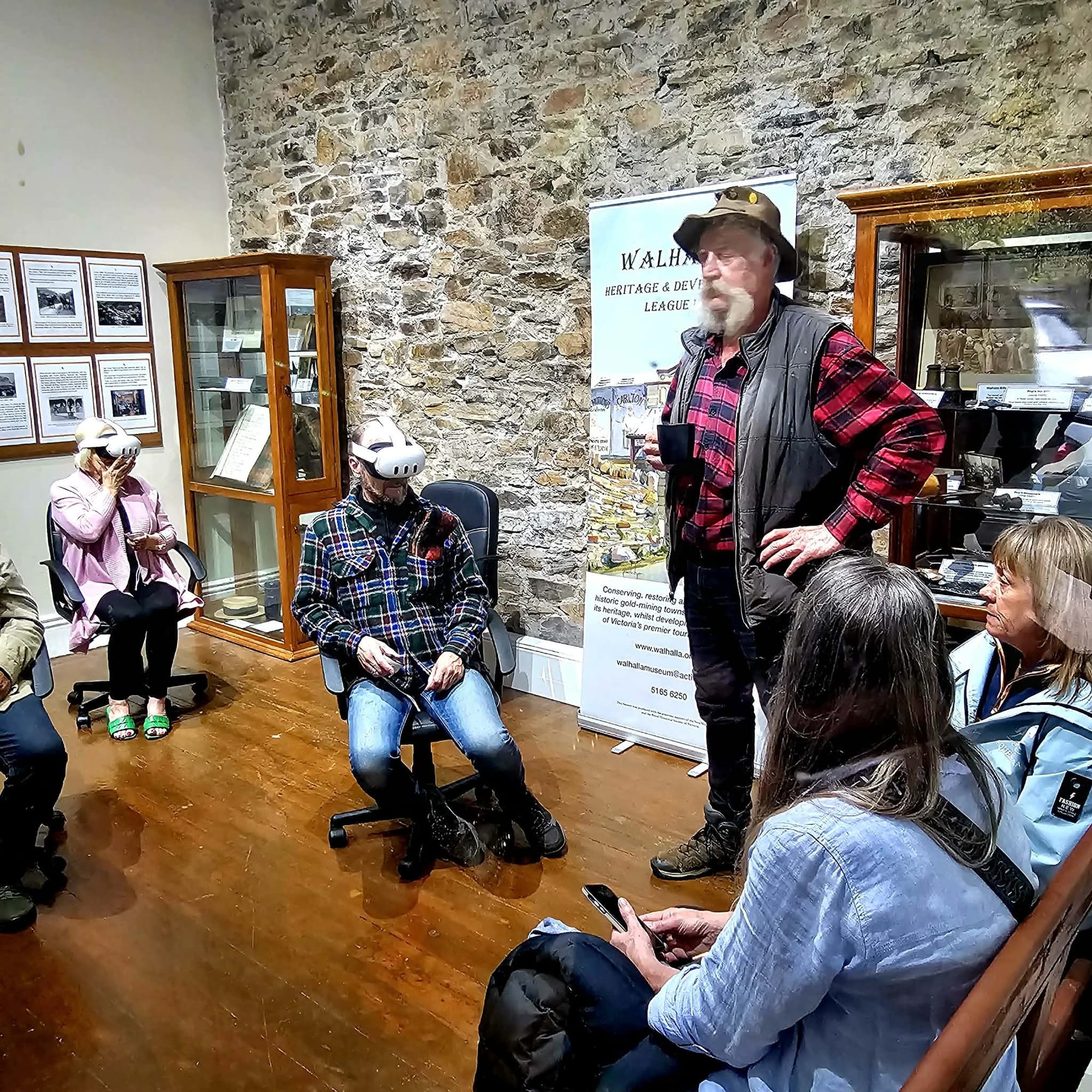 Old Walhalla comes alive with virtual reality