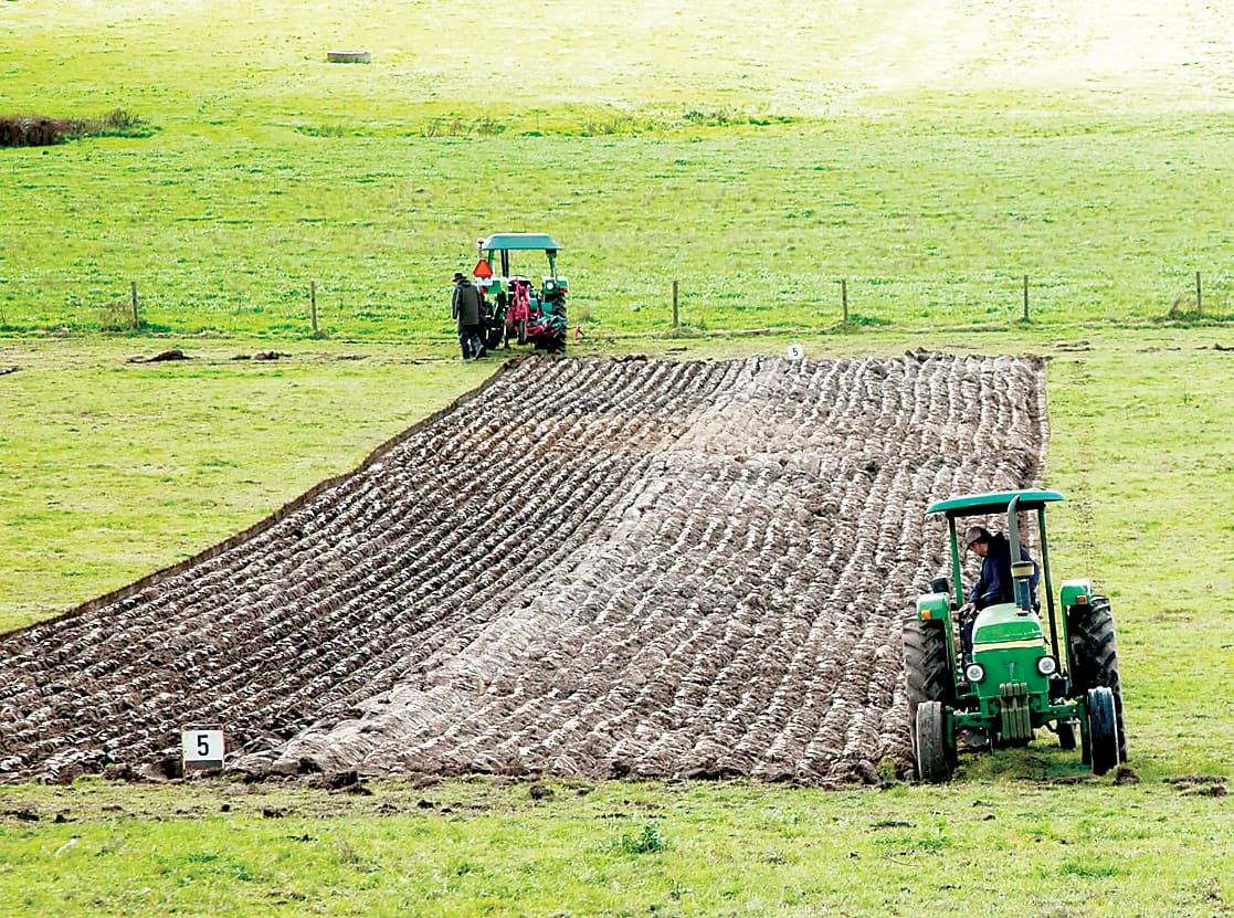 Ploughing it up in Poowong