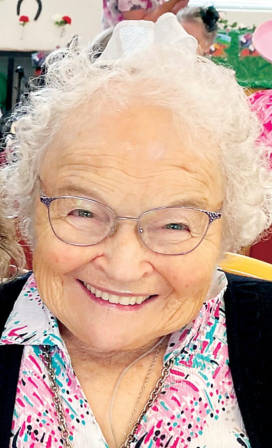 Bev Lyon celebrates her 90th birthday