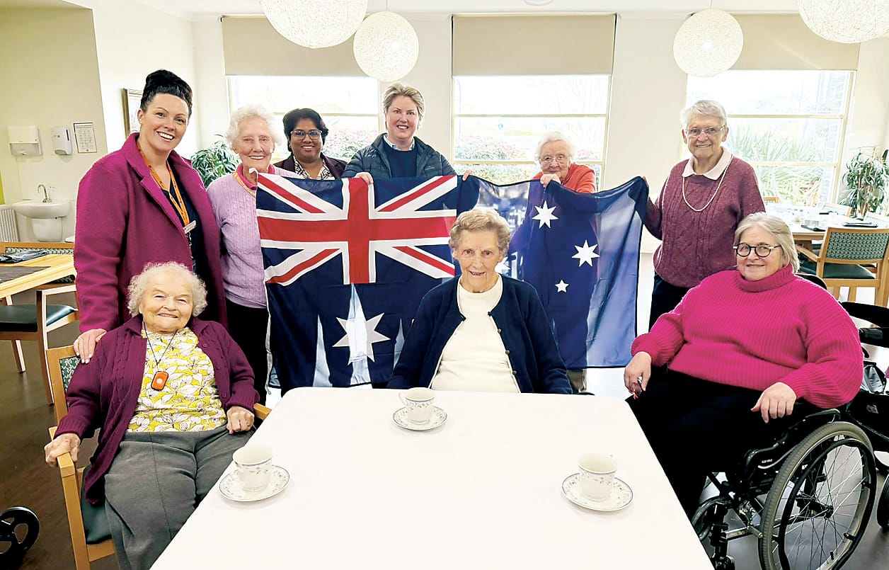 Cuppa and chat at Lyrebird