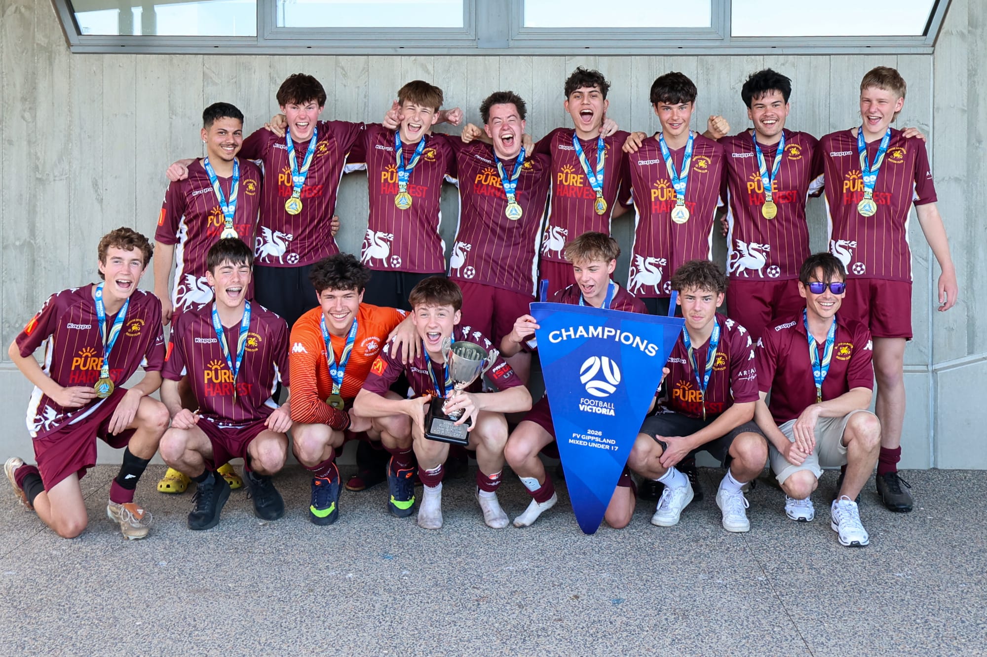 FV Gippsland Under 17 Mixed Grand Final: Drouin Dragons Maroon vs Leongatha Knights - September 20, 2026