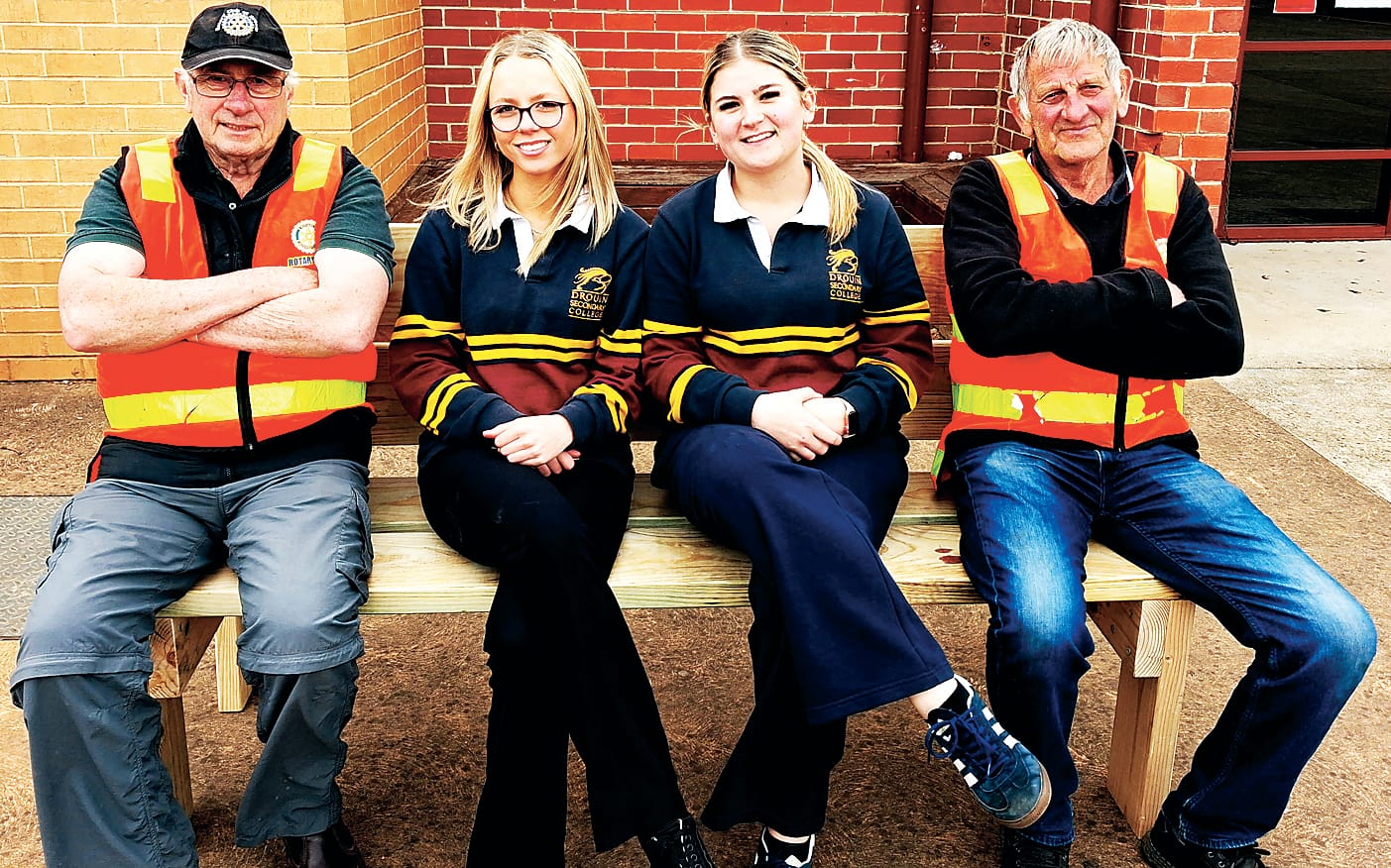 Rotary assists with student project