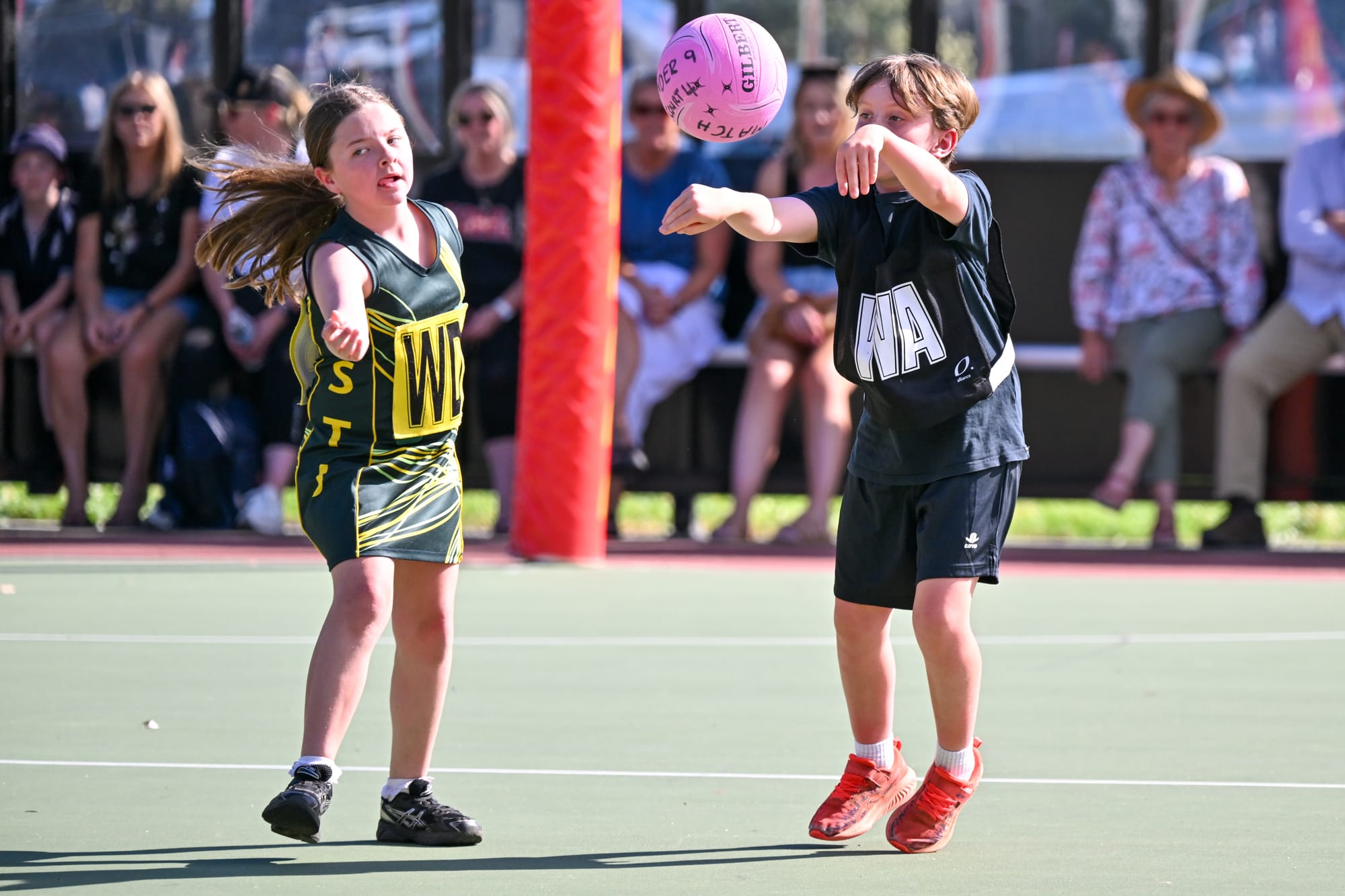 Monday Night Netball- STJ SUNS Vs WFNC Gulls Black (U9 Mixed), 27 October, 2026