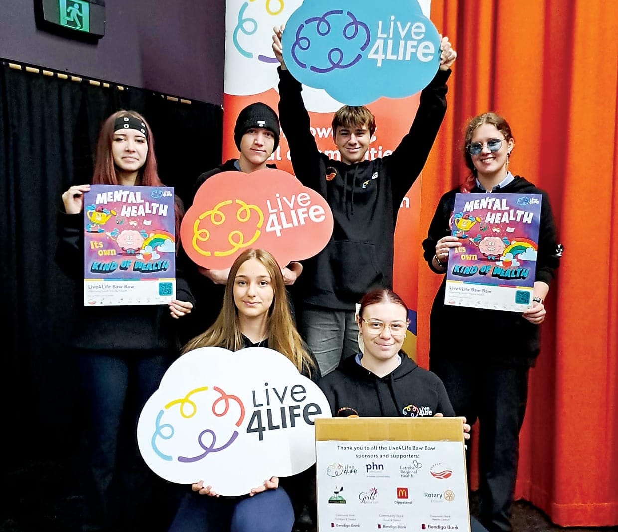 Students focus on youth mental health
