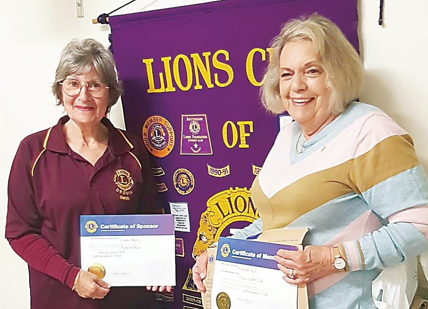 New members close busy year for Lions club post image