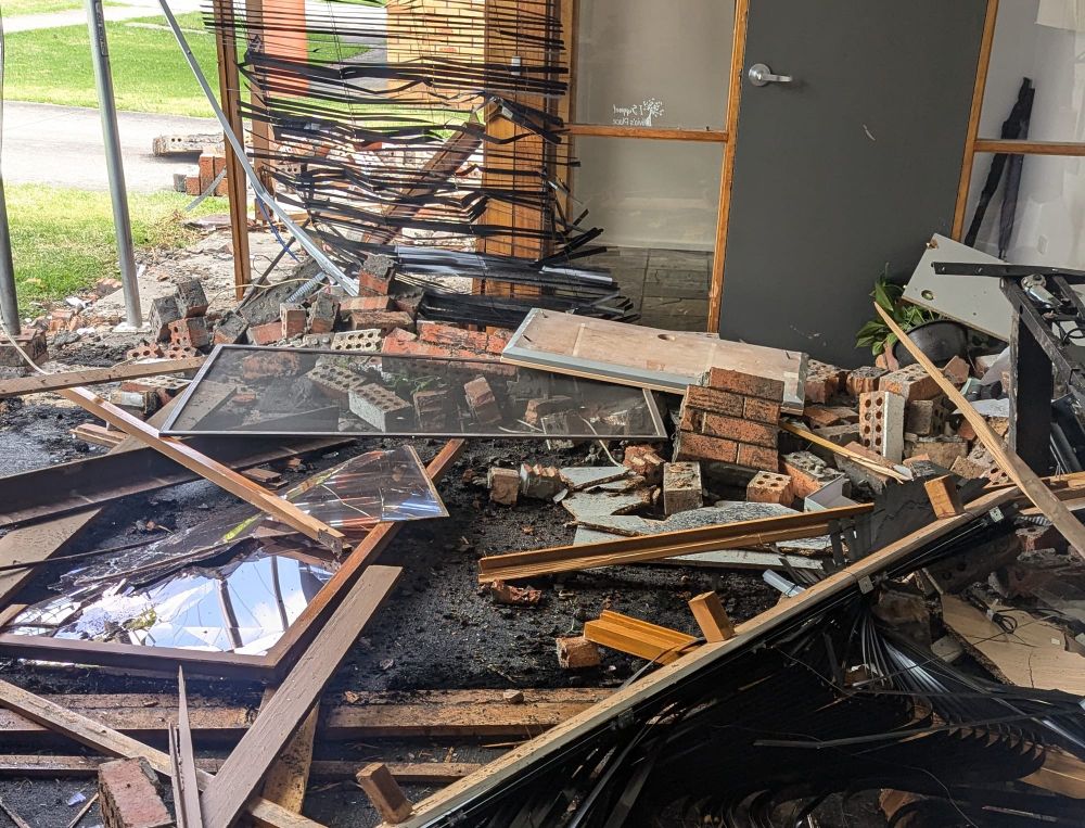 Business owner thankful no staff on premises post image