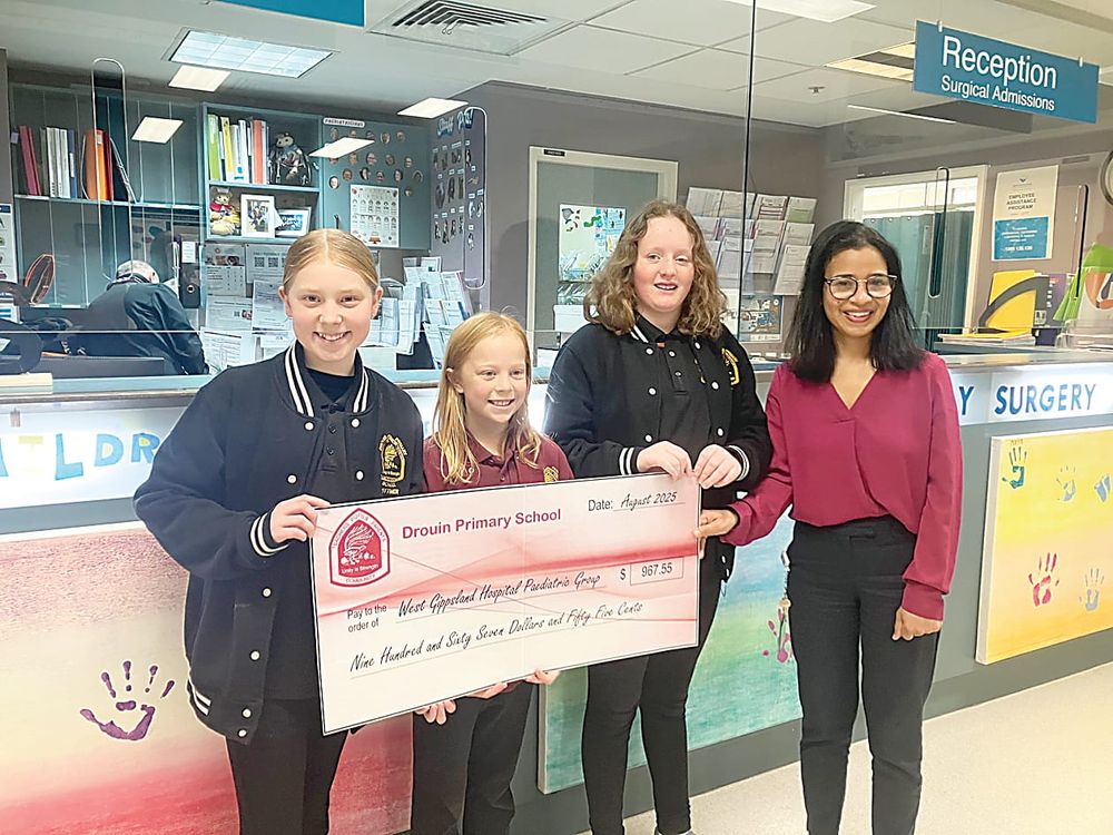 Students fundraise for paediatric unit post image