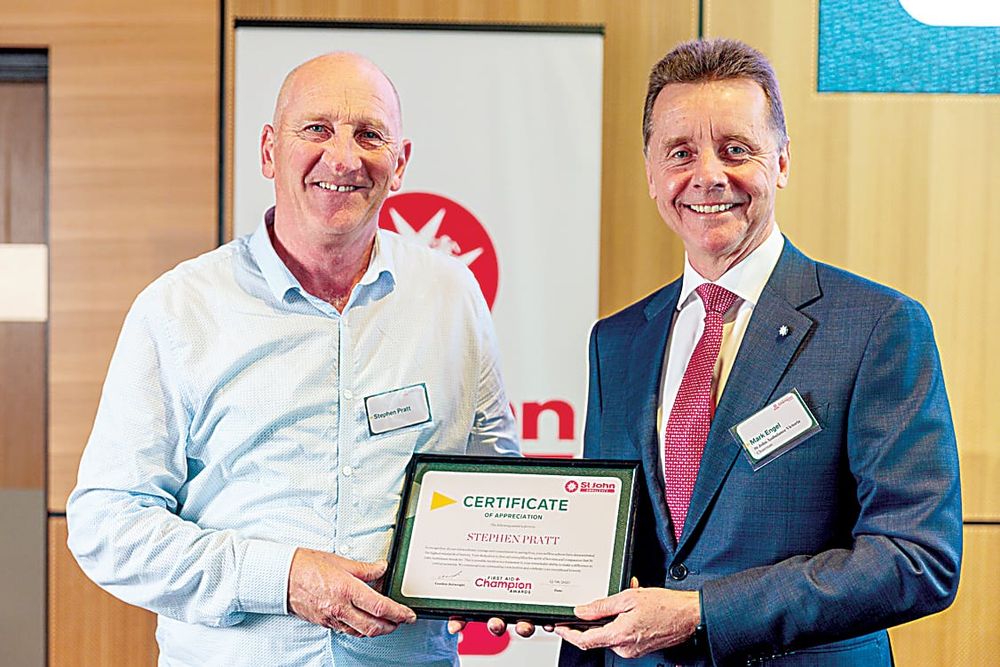 Quick thinking first aid recognised post image