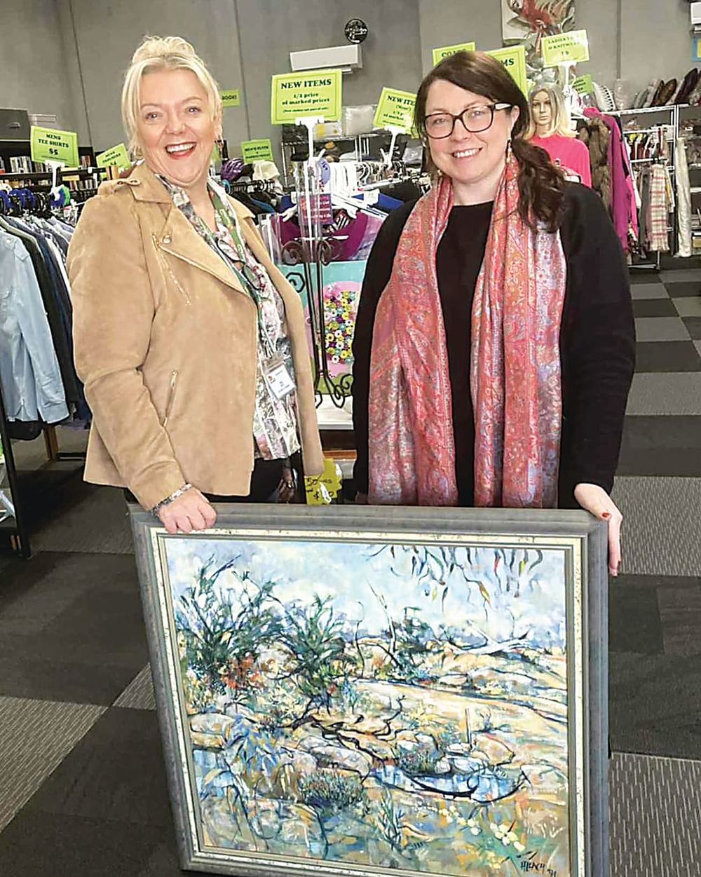Special painting returns home post image