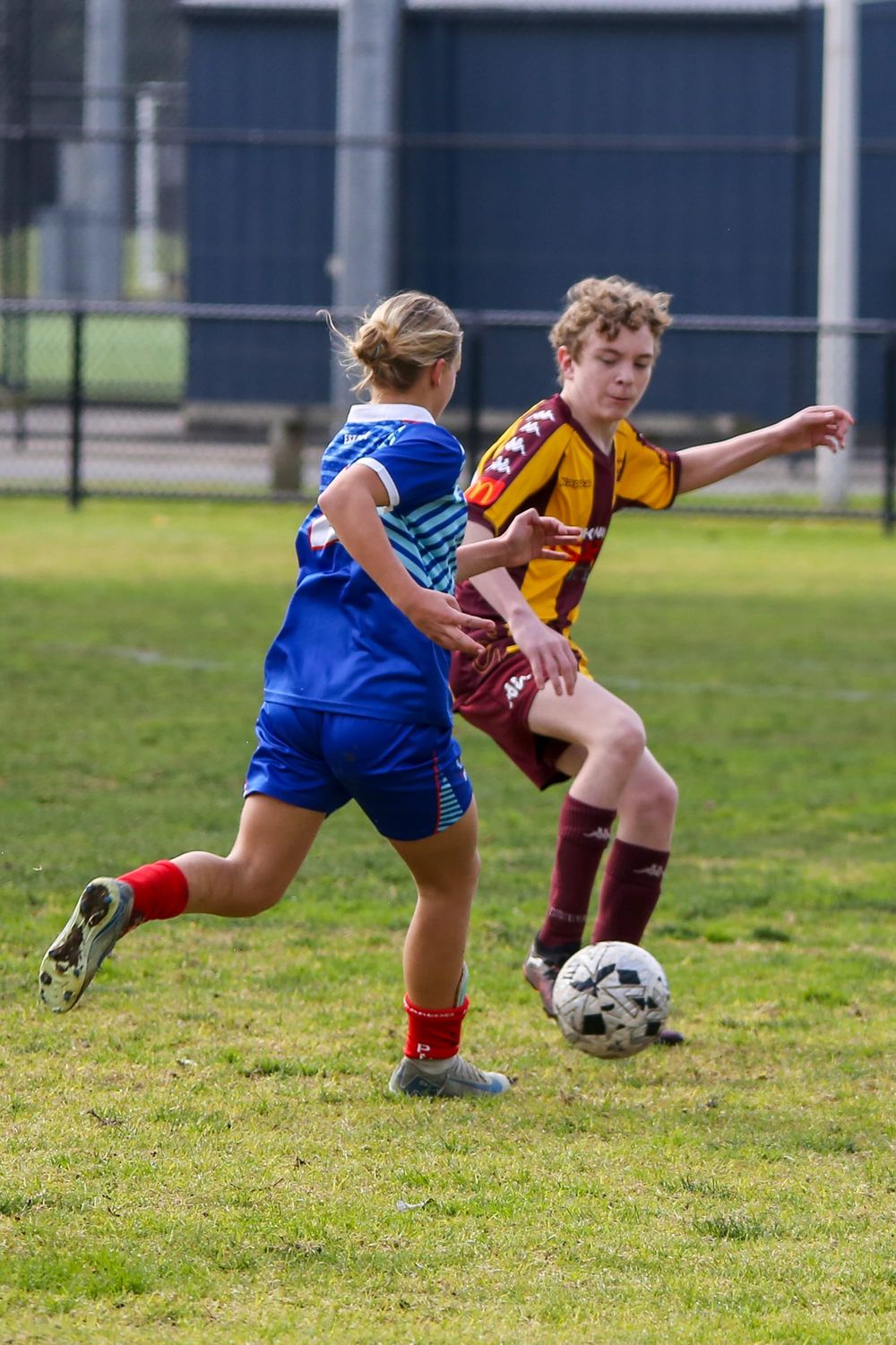 Gippsland Soccer League Under 14s Drouin Dragons Maroon Yellow vs Phillip Island Penguins post image