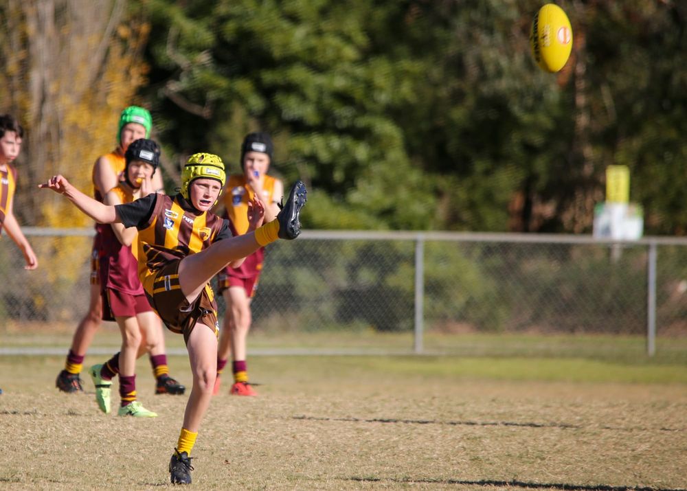 West Gippsland junior football - U12s Drouin Maroon v Warranor - May 25, 2025 post image