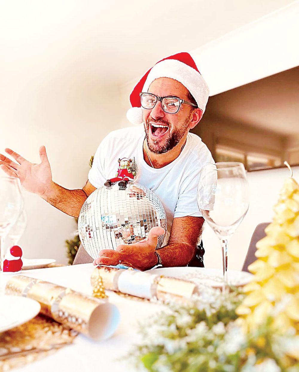 Fancy Disco DJ spreads cheer post image