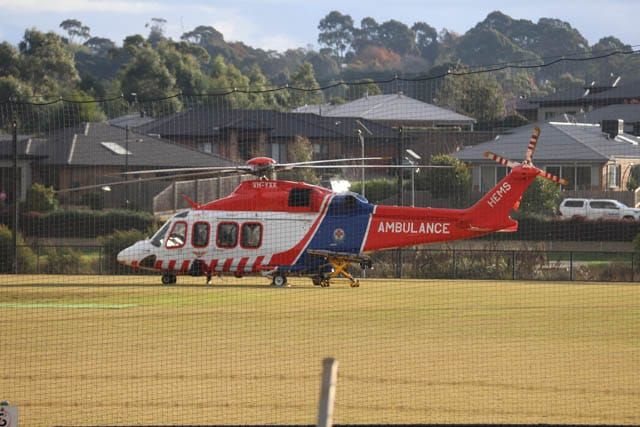 Airlifted after farm accident post image