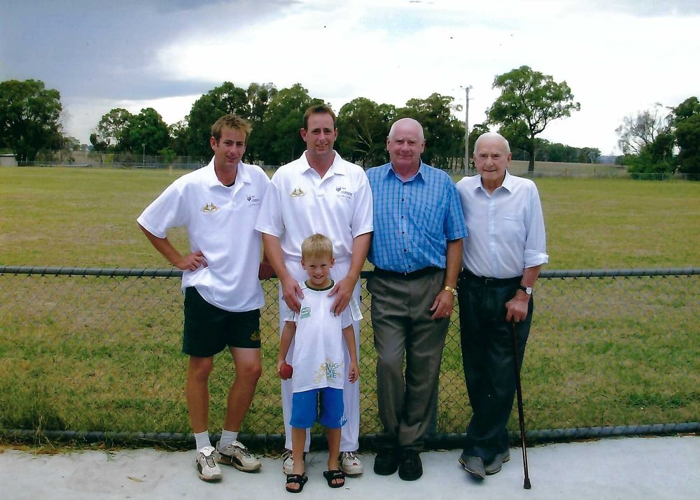 Four generations of Phillips cricket at Hallora post image