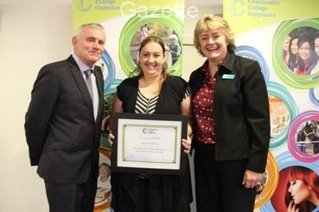 Cassie wins prestigious award post image