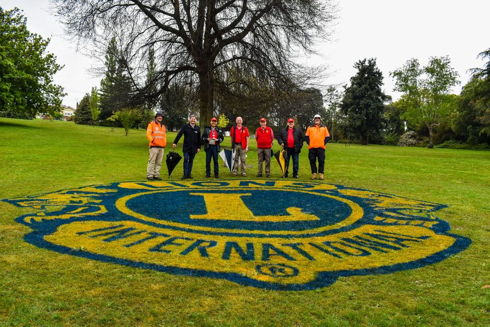 Stencil marks 75 years of Lions post image