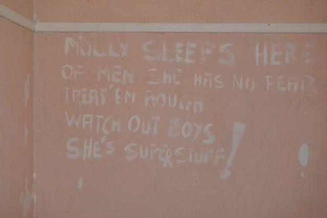 House with old messages post image