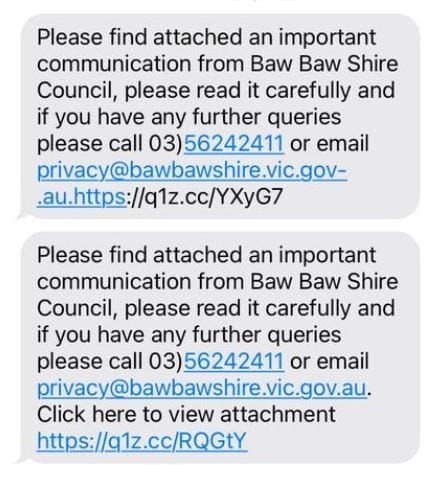 Did you receive a text message? post image