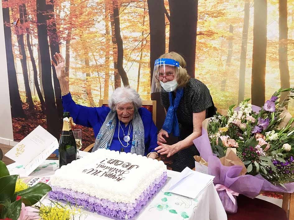 Jean Smith celebrates 100th birthday post image