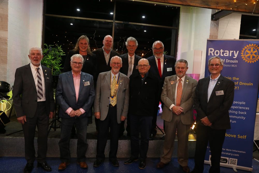 Drouin Rotarians support many world wide causes post image